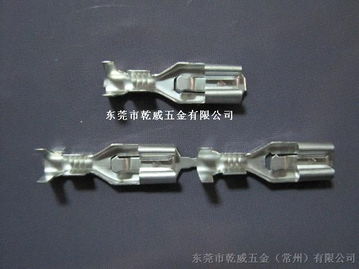 乾威五金 常州 生產(chǎn)供應187直型自鎖端子